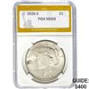 Image 1 : 1926-S Peace Dollar PGA MS64