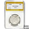 Image 1 : 1904 Barber Half Dollar PGA MS64
