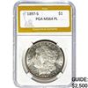 Image 1 : 1897-S Morgan Dollar PGA MS64 PL
