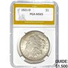 Image 1 : 1921-D Morgan Dollar PGA MS65