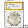 Image 1 : 1882-O/S Morgan Silver Dollar PGA MS60