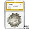 Image 1 : 1884-O Morgan Dollar PGA MS64 PL