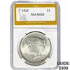 Image 1 : 1922 Peace Dollar PGA MS65