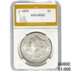 1879 Morgan Silver Dollar PGA MS65