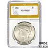 Image 1 : 1927 Peace Dollar PGA MS65
