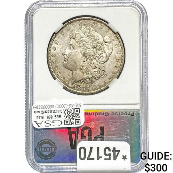 1883-O Morgan Dollar PGA MS64