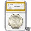 Image 1 : 1922 Peace Dollar PGA MS65