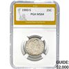 Image 1 : 1900-S Barber Quarter PGA MS64