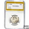 Image 1 : 1934-D Washington Quarter PGA MS65+