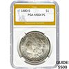 Image 1 : 1880-S Morgan Dollar PGA MS64 PL