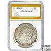 Image 1 : 1878-S Morgan Dollar PGA MS64 PL