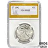 Image 1 : 1942 Walking Liberty Half Dollar PGA MS6
