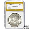Image 1 : 1883-CC Morgan Dollar PGA MS64