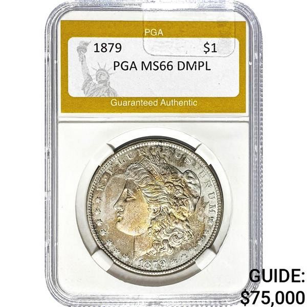 1879 $1 Morgan Dollar PGA MS66 DMPL