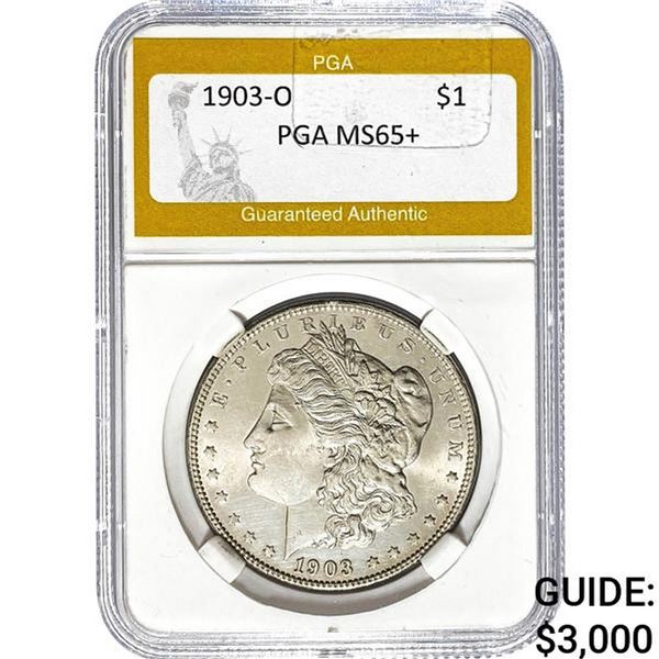 1903-O Morgan Silver Dollar PGA MS65+
