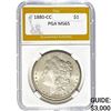 Image 1 : 1880-CC Morgan Dollar PGA MS65