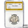 Image 1 : 1926-S Standing Liberty Quarter PGA MS64