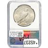 Image 2 : 1921 Peace Dollar PGA MS64