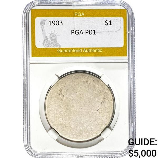 1903 $1 PGA P01