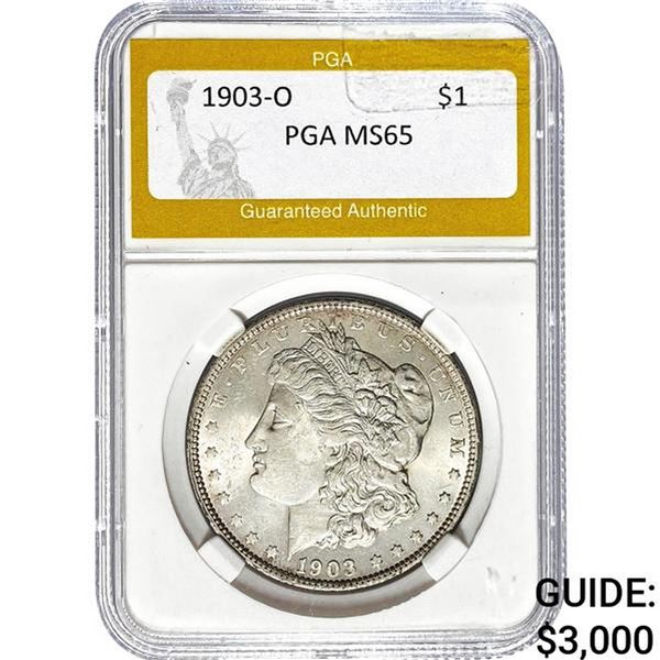 1903-O Morgan Dollar PGA MS65