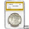 Image 1 : 1903-O Morgan Dollar PGA MS65