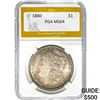 Image 1 : 1880 Morgan Silver Dollar PGA MS64