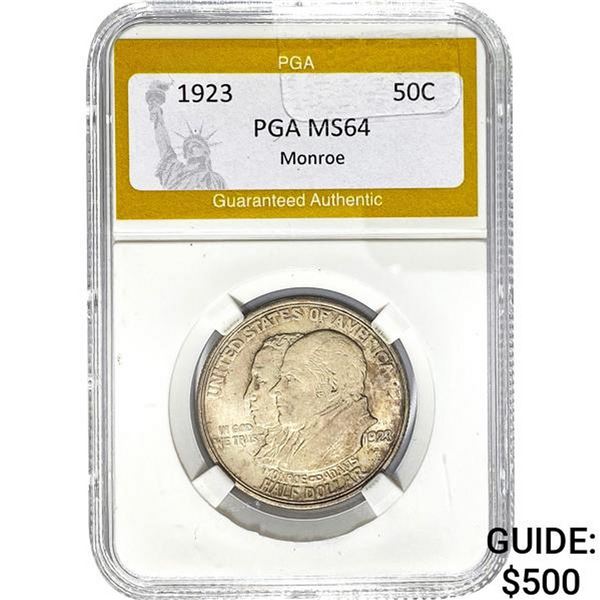 1923 Monroe Doctrine 50C PGA MS64