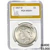 Image 1 : 1927-D Peace Dollar PGA MS64+