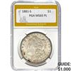 Image 1 : 1881-S Morgan Dollar PGA MS65 PL