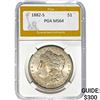 Image 1 : 1882-S Morgan Silver Dollar PGA MS64