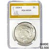 Image 1 : 1924-S Peace Dollar PGA MS64