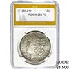 Image 1 : 1881-O Morgan Silver Dollar PGA MS63 PL