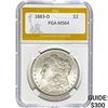 Image 1 : 1883-O Morgan Dollar PGA MS64