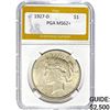 Image 1 : 1927-D Peace Dollar PGA MS62+