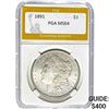 1891 Morgan Silver Dollar PGA MS64