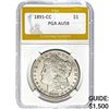 1891-CC Morgan Dollar PGA AU58