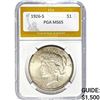 Image 1 : 1926-S Peace Dollar PGA MS65