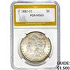 Image 1 : 1882-CC Morgan Dollar PGA MS65