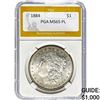 Image 1 : 1884 Morgan Silver Dollar PGA MS65 PL