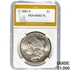 Image 1 : 1881-S Morgan Dollar PGA MS65 PL