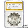 Image 1 : 1878 7/8TF Morgan Dollar PGA MS64