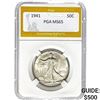 Image 1 : 1941 Walking Liberty Half Dollar PGA MS6