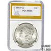 Image 1 : 1883-CC Morgan Silver Dollar PGA MS65
