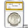 Image 1 : 1883-CC Morgan Dollar PGA MS64