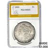 Image 1 : 1903 Morgan Silver Dollar PGA MS65