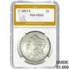 1897-S Morgan Silver Dollar PGA MS65