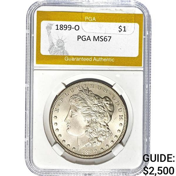 1899-O Morgan Dollar PGA MS67