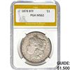 Image 1 : 1878 8TF Morgan Dollar PGA MS62