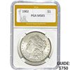 Image 1 : 1902 Morgan Silver Dollar PGA MS65