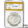 Image 1 : 1878 7TF Morgan Dollar PGA MS60